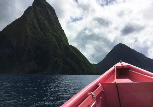 pink-boat-soufriere-saint-lucia